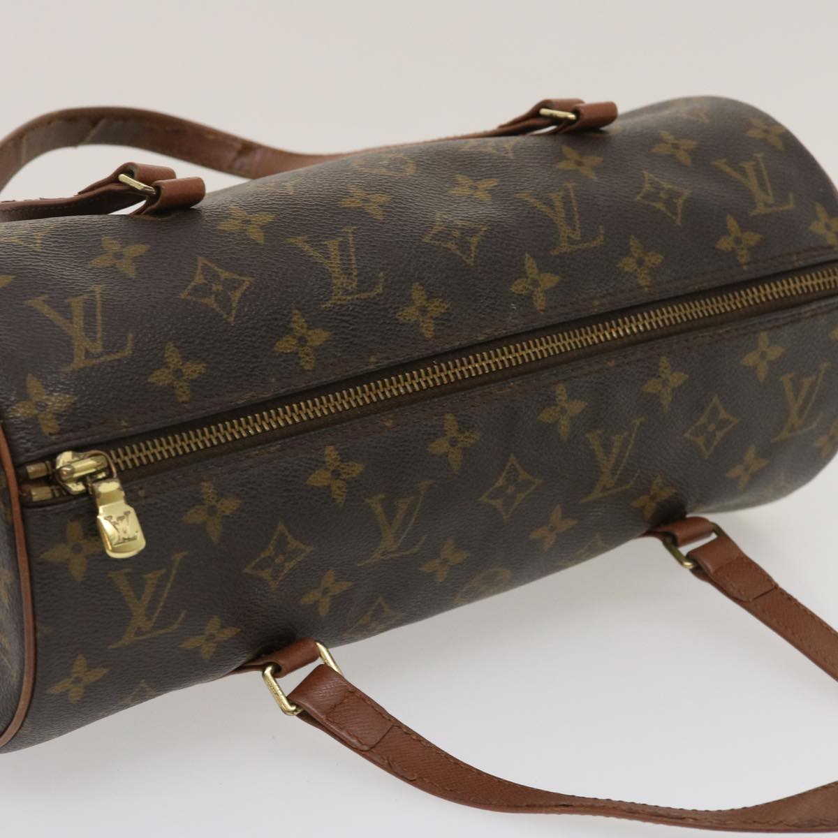 LOUIS VUITTON Monogram Papillon 30 Hand Bag Vintage M51365 LV Auth ro349