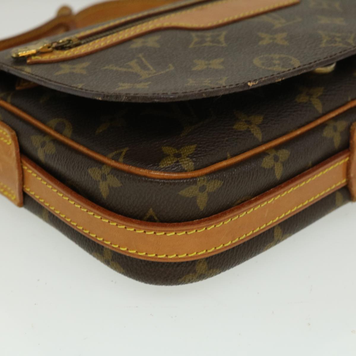 LOUIS VUITTON Monogram Saint Germain Shoulder Bag M51210 LV Auth ro360