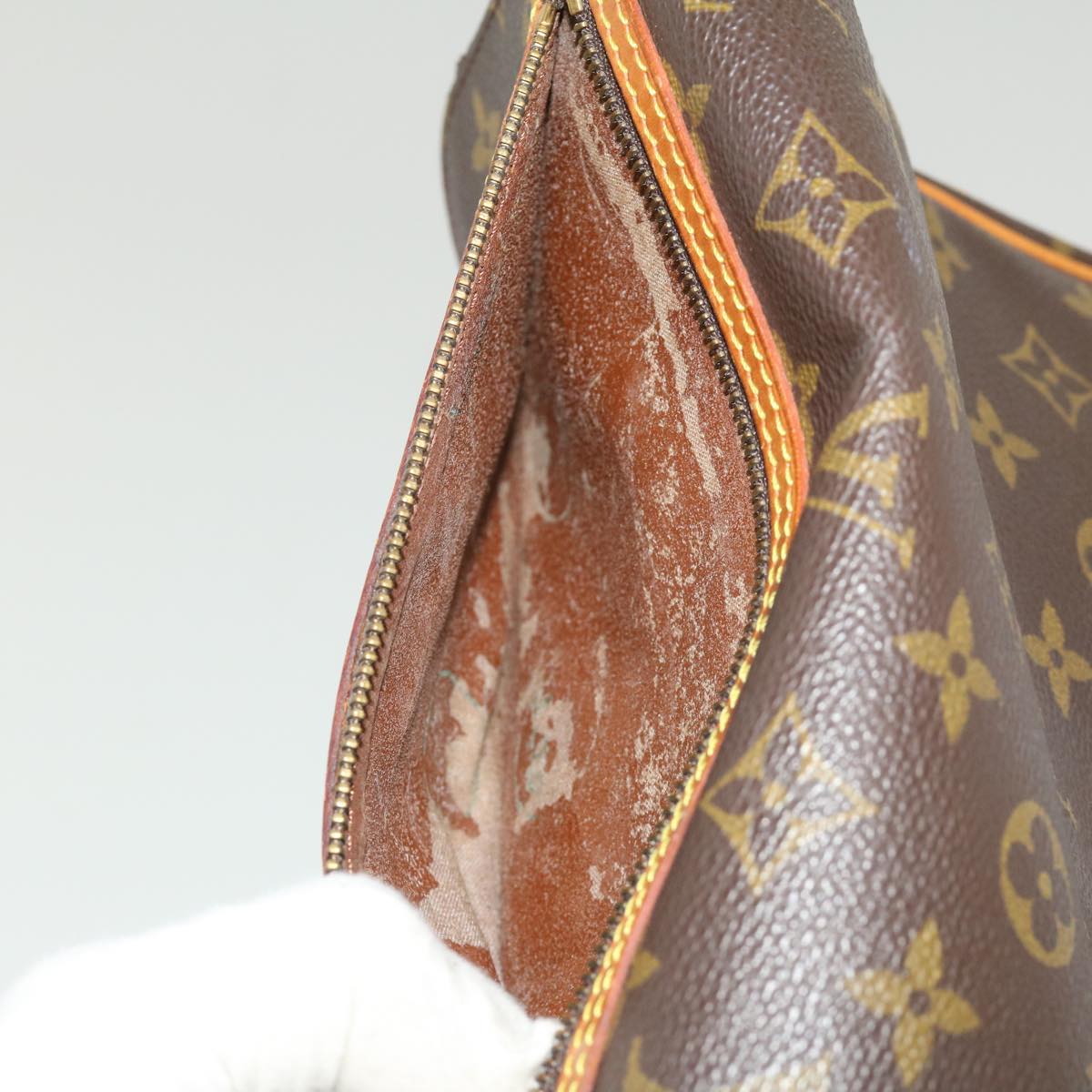 LOUIS VUITTON Monogram Saint Germain Shoulder Bag M51210 LV Auth ro360