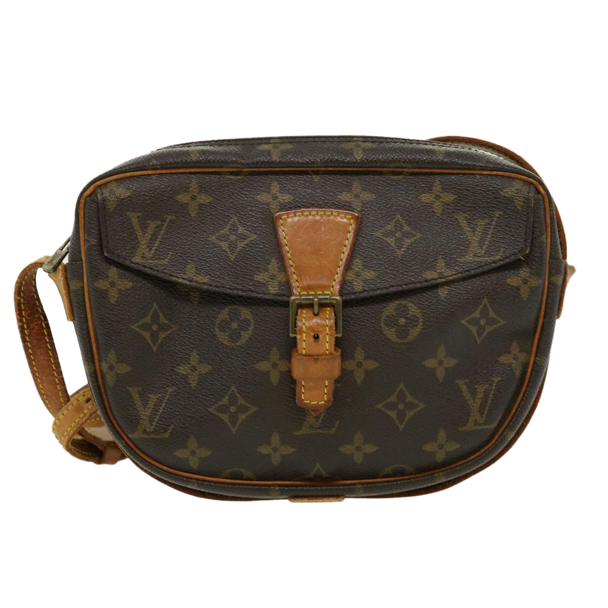 LOUIS VUITTON Monogram Jeune Fille PM Shoulder Bag M51227 LV Auth ro365