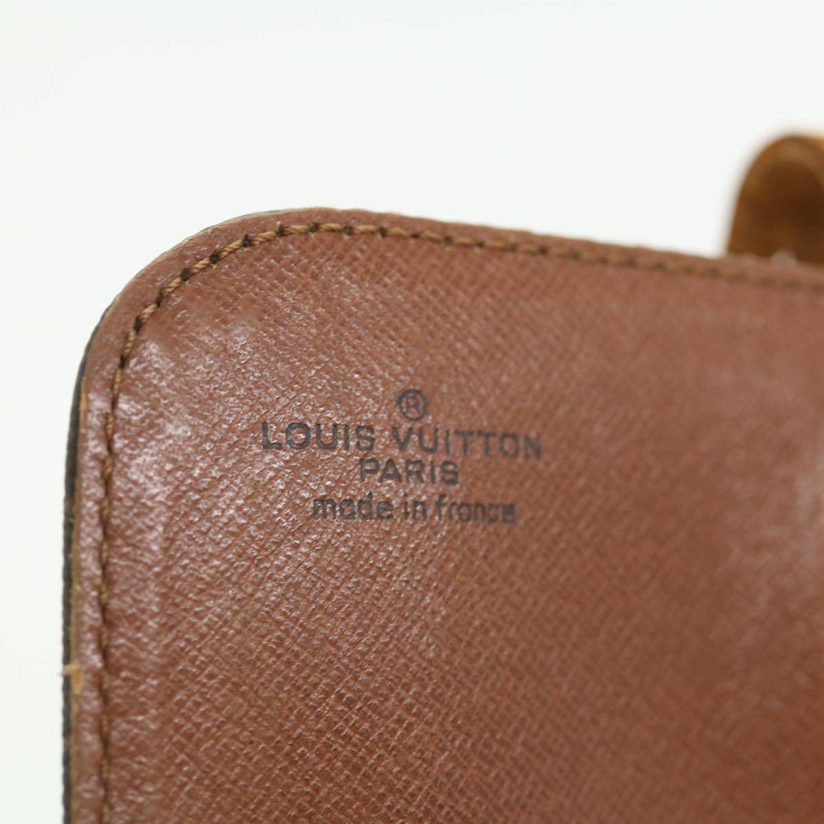 LOUIS VUITTON Monogram Cartouchiere MM Shoulder Bag M51253 Auth ro374