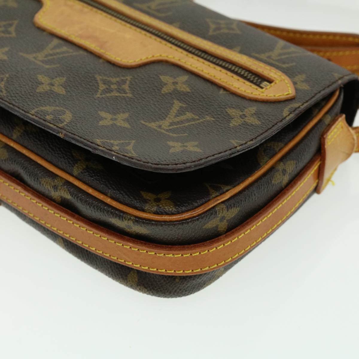 LOUIS VUITTON Monogram Saint Germain 24 Shoulder Bag M51210 LV Auth ro378