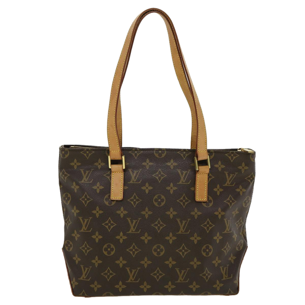 LOUIS VUITTON Monogram Cabas Piano Tote Bag M51148 LV Auth ro383 - 0