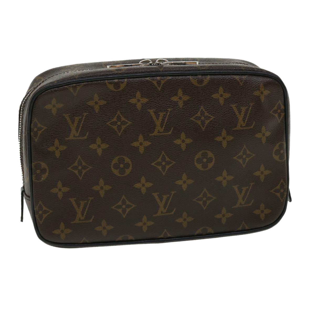 LOUIS VUITTON Monogram MacassarTrousse and CrackingGM CosmeticPouch M47506 ro396