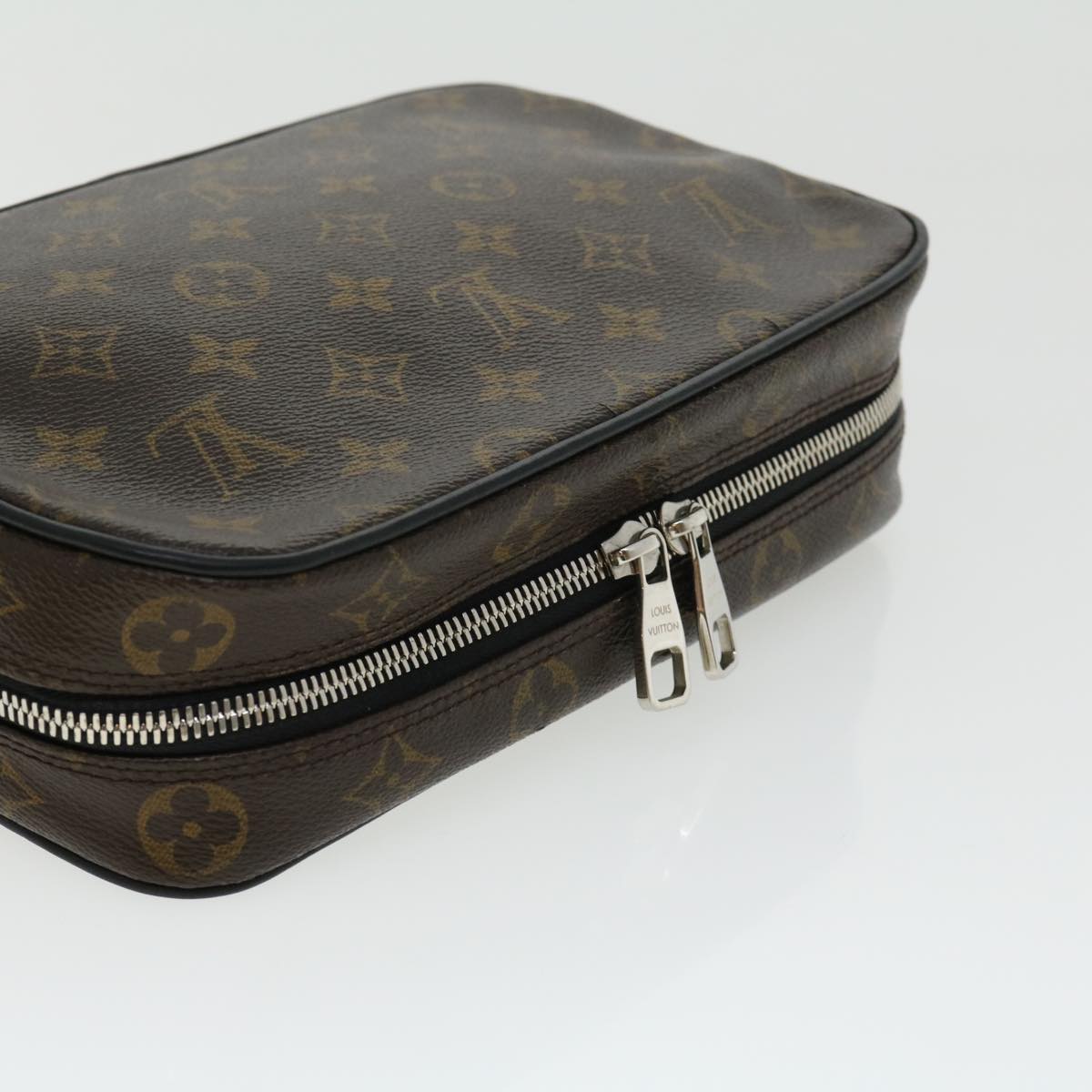 LOUIS VUITTON Monogram MacassarTrousse and CrackingGM CosmeticPouch M47506 ro396