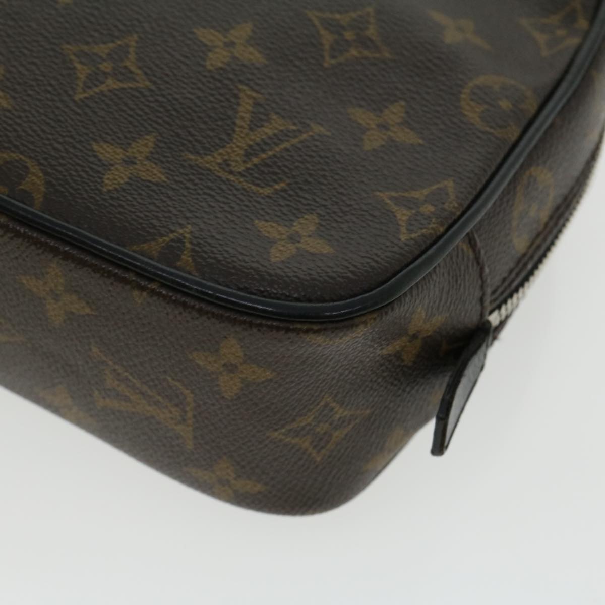 LOUIS VUITTON Monogram MacassarTrousse and CrackingGM CosmeticPouch M47506 ro396