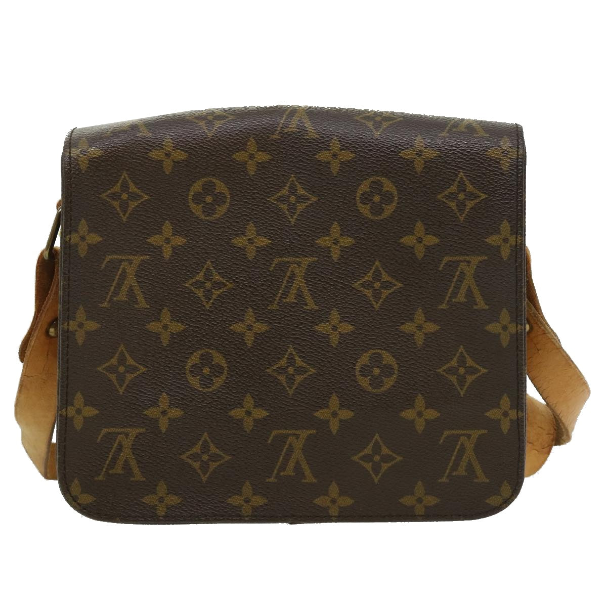 LOUIS VUITTON Monogram Cartouchiere MM Shoulder Bag M51253 LV Auth ro420 - 0