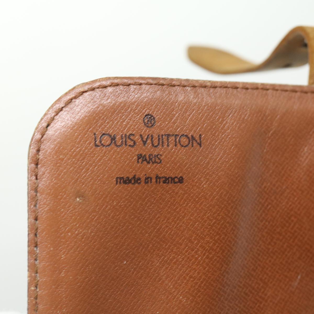 LOUIS VUITTON Monogram Cartouchiere MM Shoulder Bag M51253 LV Auth ro436