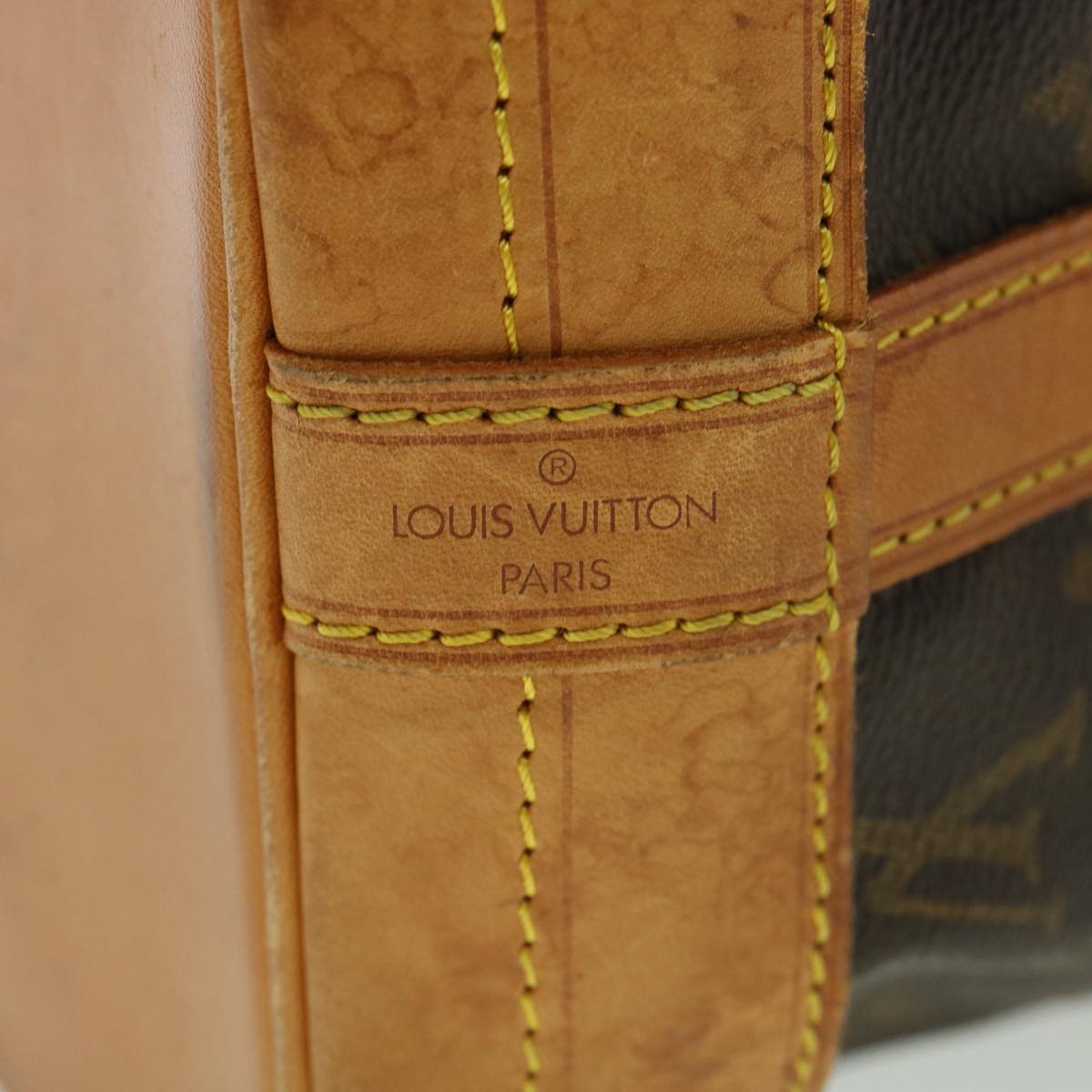LOUIS VUITTON Monogram Noe Shoulder Bag M42224 LV Auth ro444