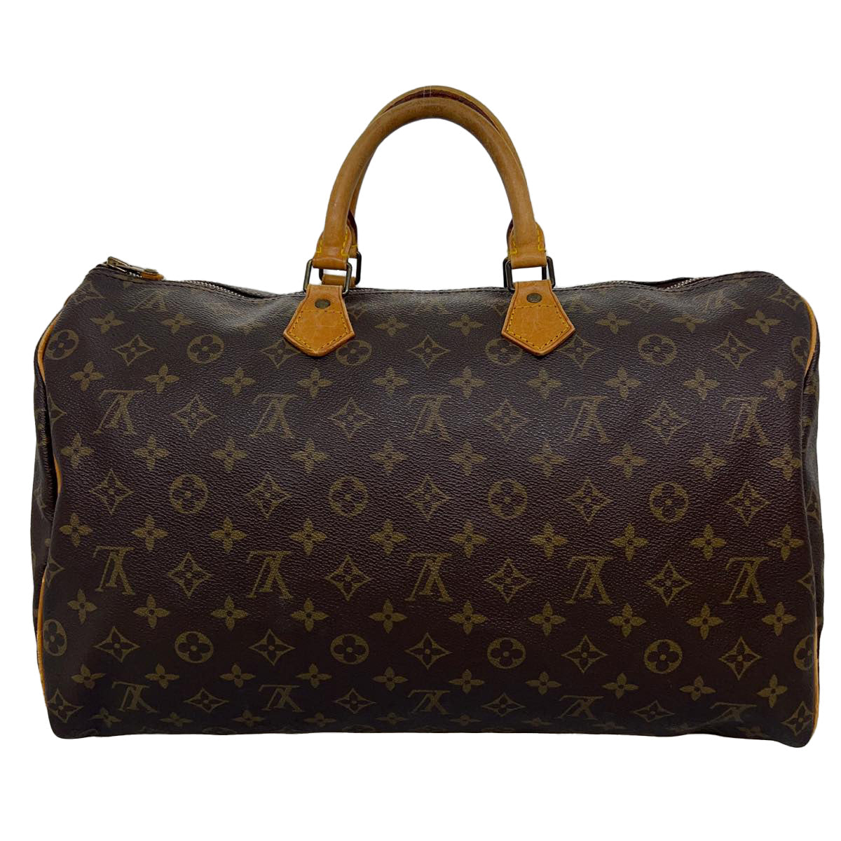 LOUIS VUITTON Monogram Speedy 40 Hand Bag M41522 LV Auth ro467