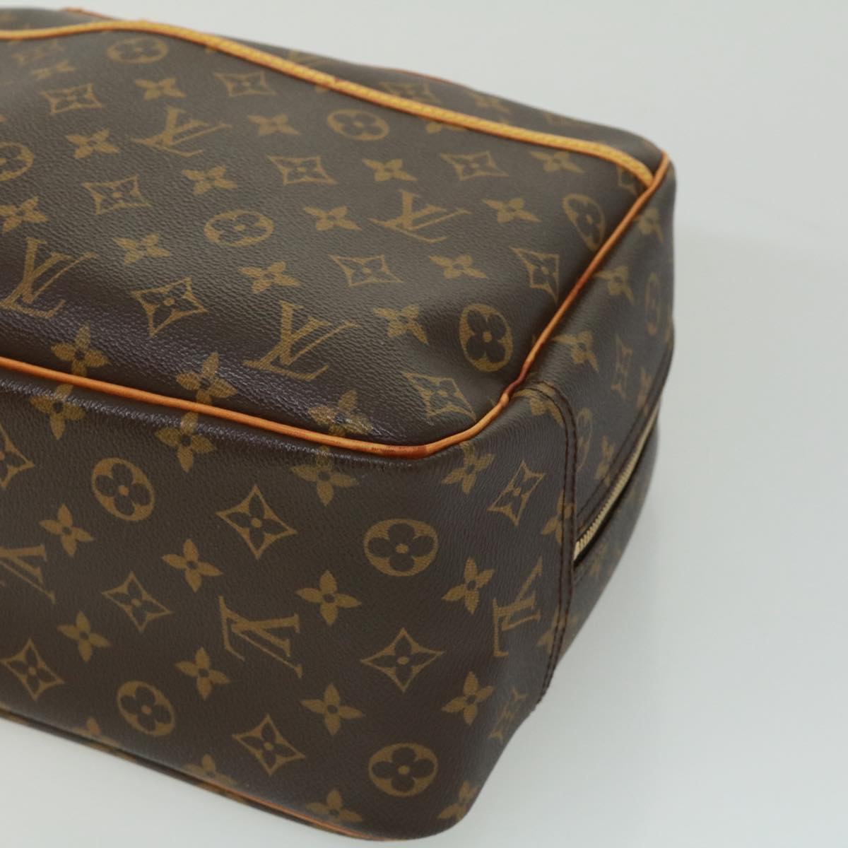 LOUIS VUITTON Monogram Deauville Hand Bag M47270 LV Auth ro475