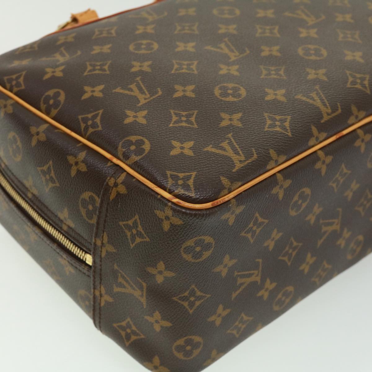 LOUIS VUITTON Monogram Deauville Hand Bag M47270 LV Auth ro475