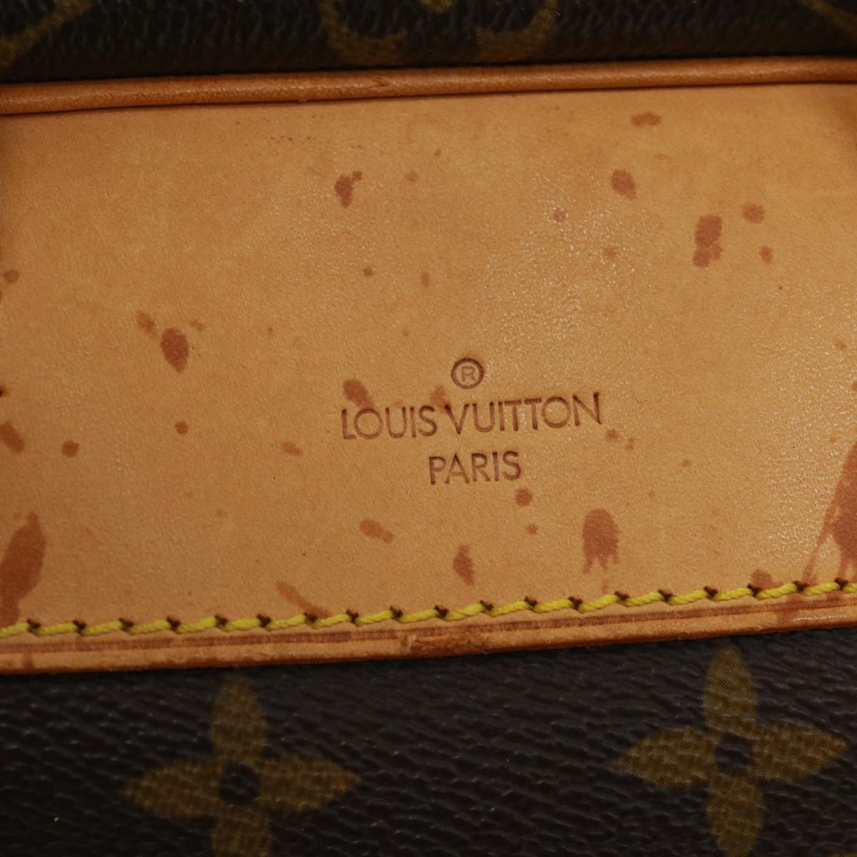 LOUIS VUITTON Monogram Deauville Hand Bag M47270 LV Auth ro475