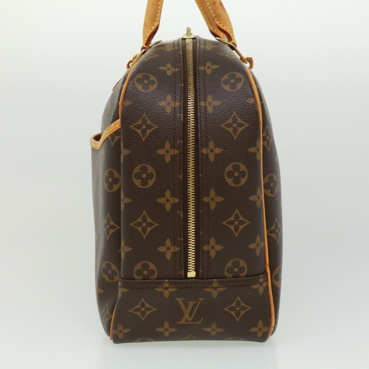 LOUIS VUITTON Monogram Deauville Hand Bag M47270 LV Auth ro475