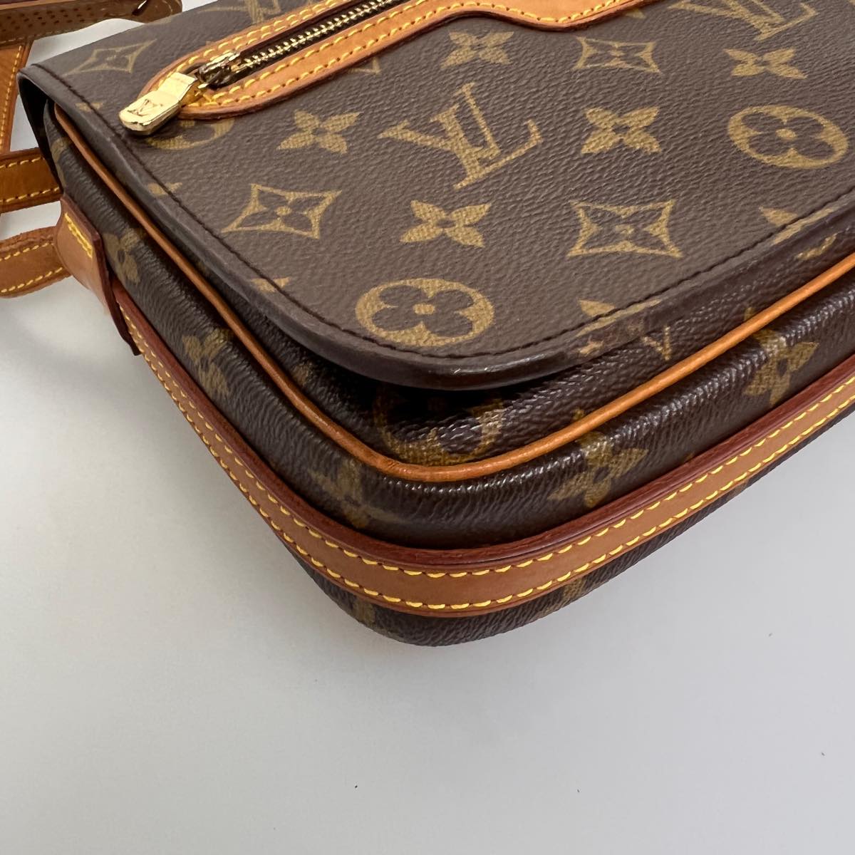 LOUIS VUITTON Monogram Saint Germain Shoulder Bag M51207 LV Auth ro499