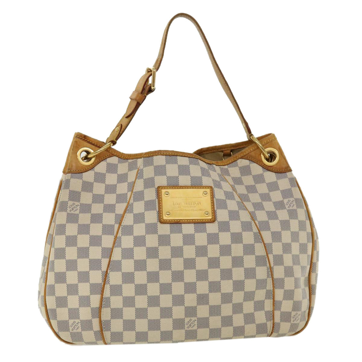 LOUIS VUITTON Damier Azur Galliera PM Shoulder Bag N55215 LV Auth ro514