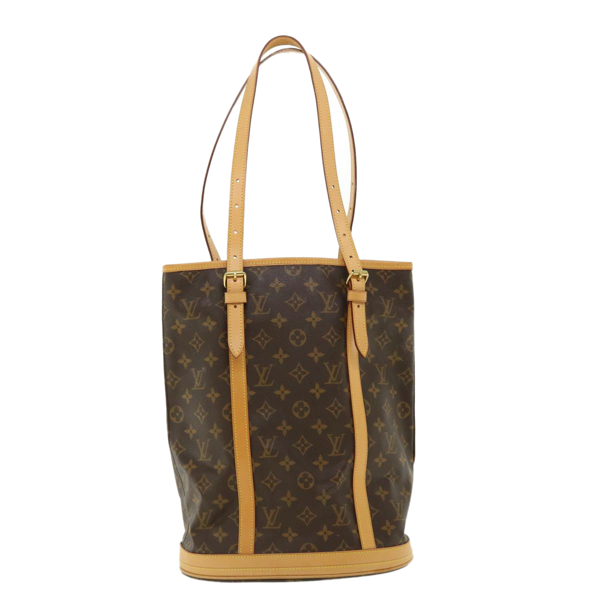 LOUIS VUITTON Monogram Bucket GM Shoulder Bag M42236 LV Auth ro517