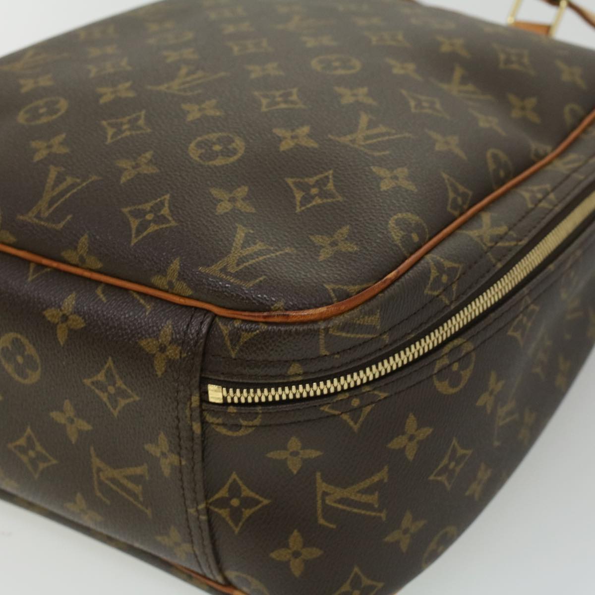 LOUIS VUITTON Monogram Excursion Hand Bag M41450 LV Auth ro571