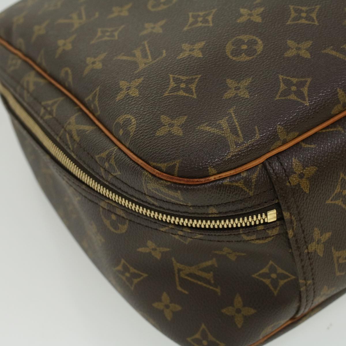 LOUIS VUITTON Monogram Excursion Hand Bag M41450 LV Auth ro571