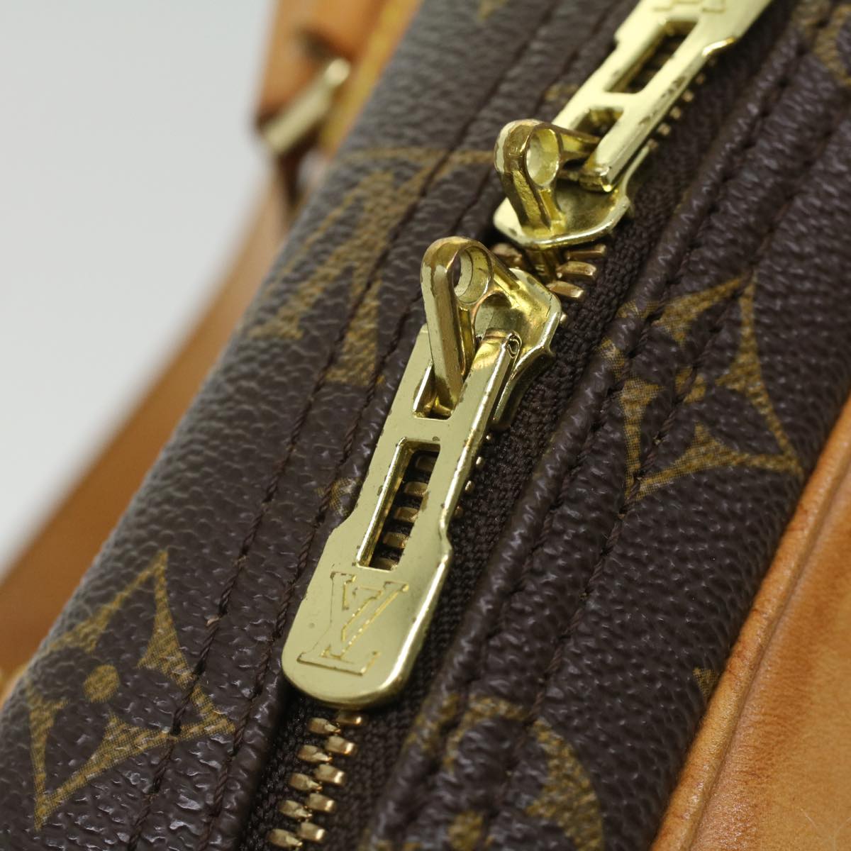 LOUIS VUITTON Monogram Excursion Hand Bag M41450 LV Auth ro571