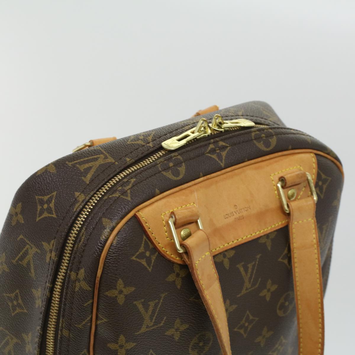 LOUIS VUITTON Monogram Excursion Hand Bag M41450 LV Auth ro571