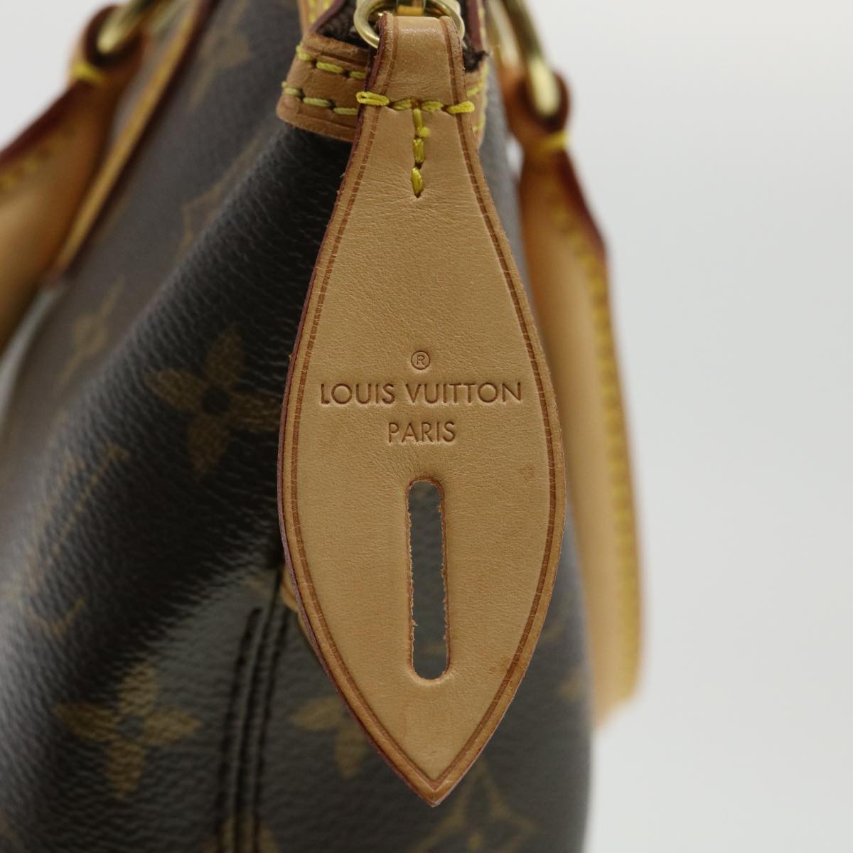 LOUIS VUITTON Monogram Lockit Hand Bag M40102 LV Auth ro575