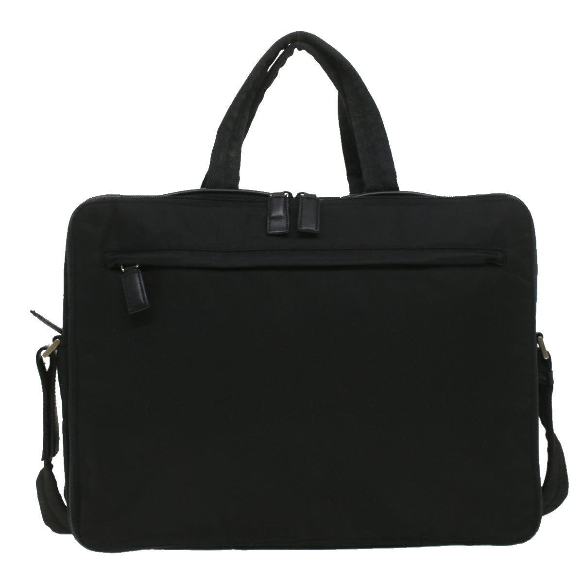 PRADA Hand Bag Nylon Black Auth ro617