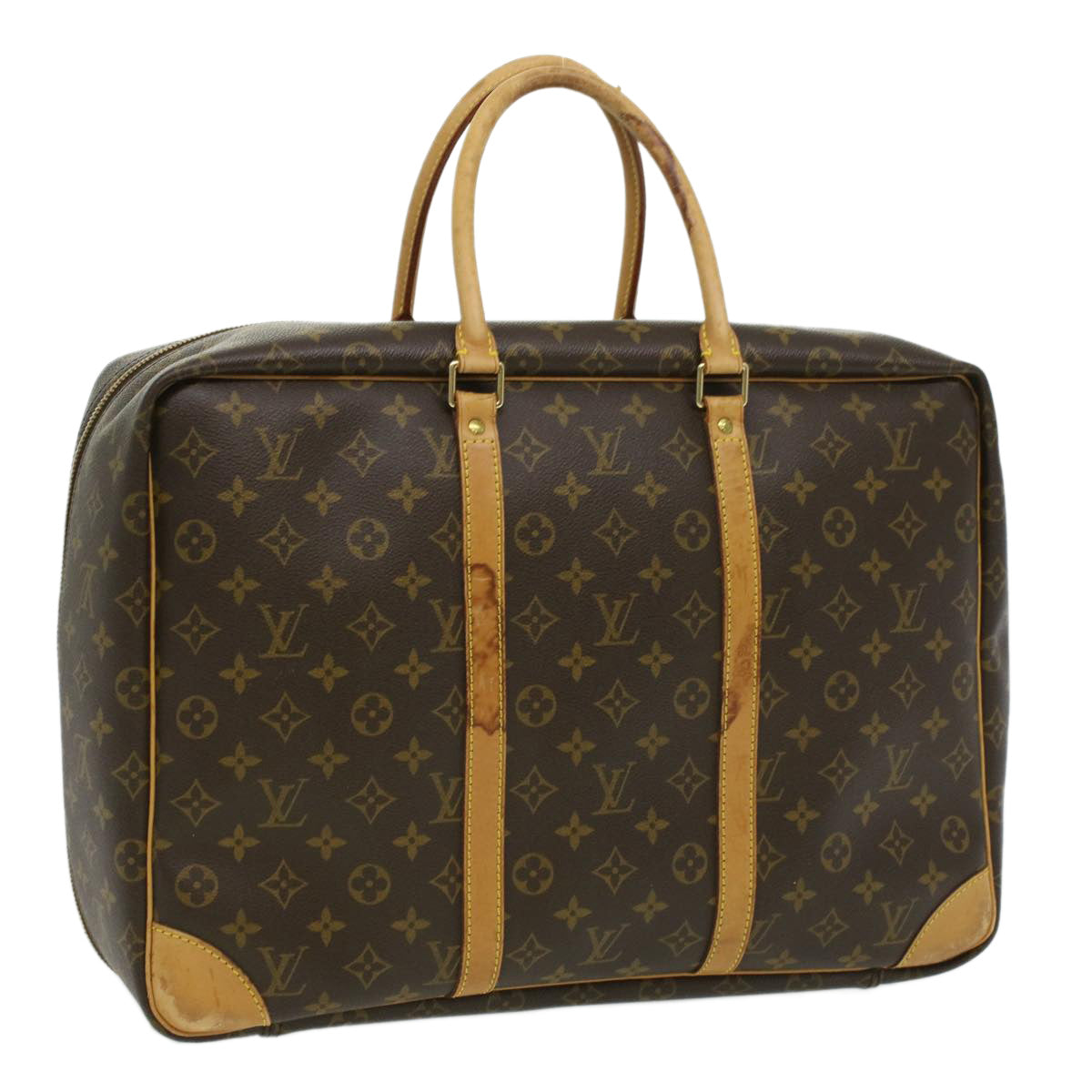 LOUIS VUITTON Monogram Sirius 45 Boston Bag M41408 LV Auth ro639