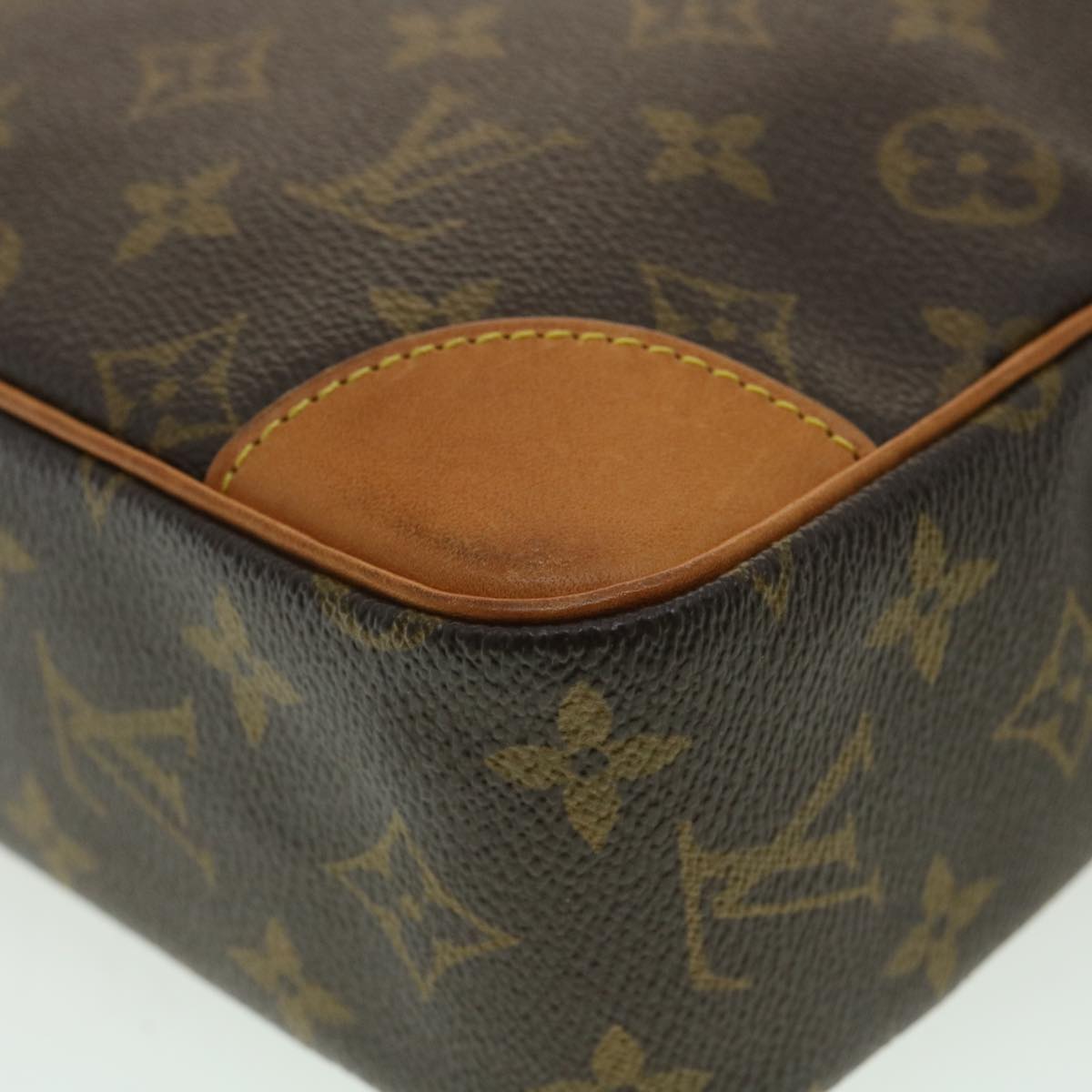 LOUIS VUITTON Monogram Compiegne 28 Clutch Bag M51845 LV Auth ro646