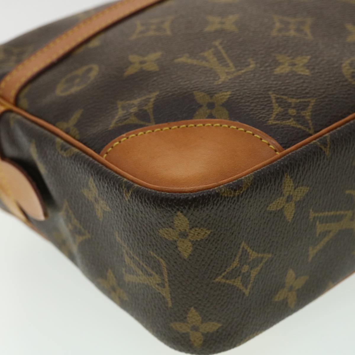 LOUIS VUITTON Monogram Compiegne 28 Clutch Bag M51845 LV Auth ro646