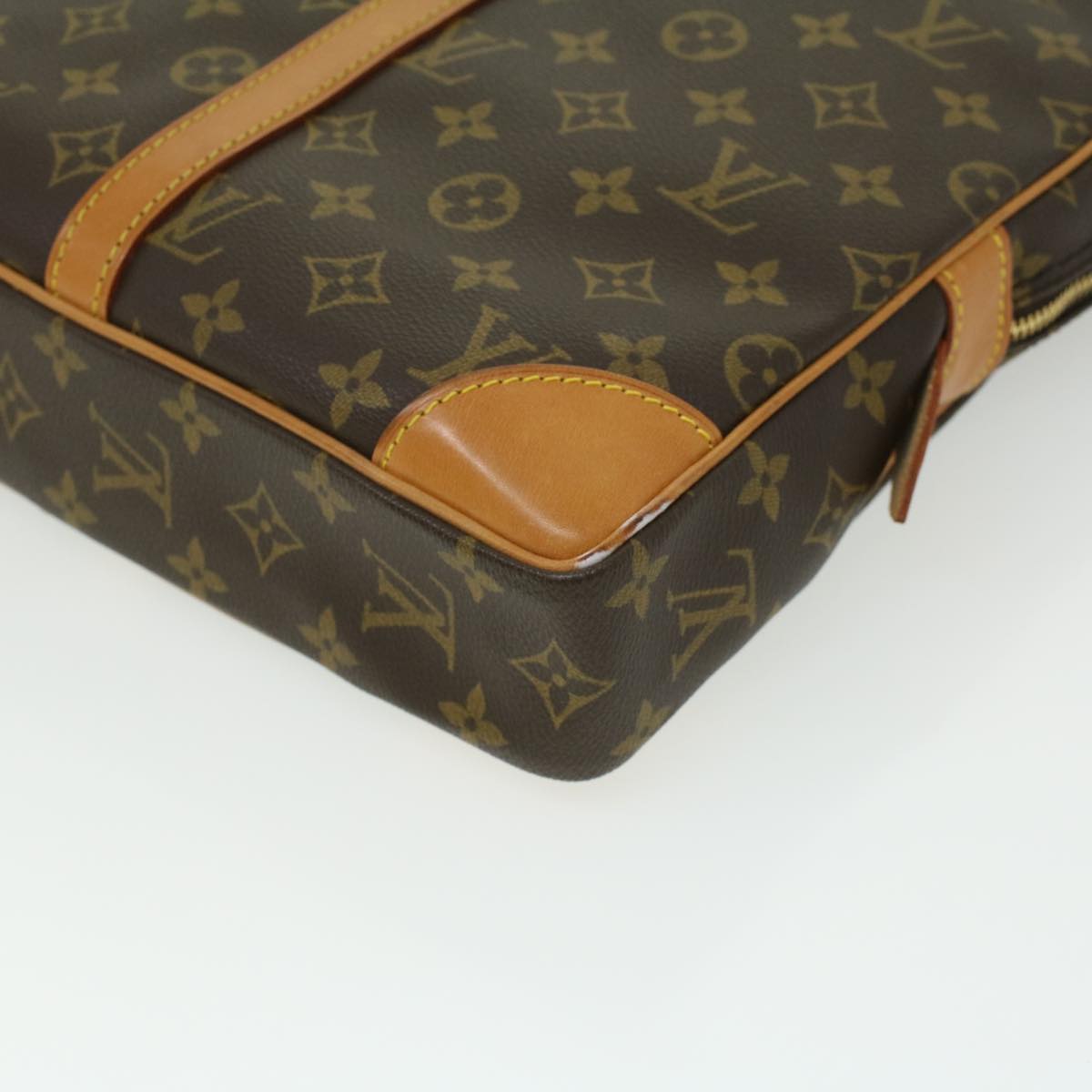 LOUIS VUITTON Monogram Porte Documents Voyage Business Bag M52005 LV Auth ro667