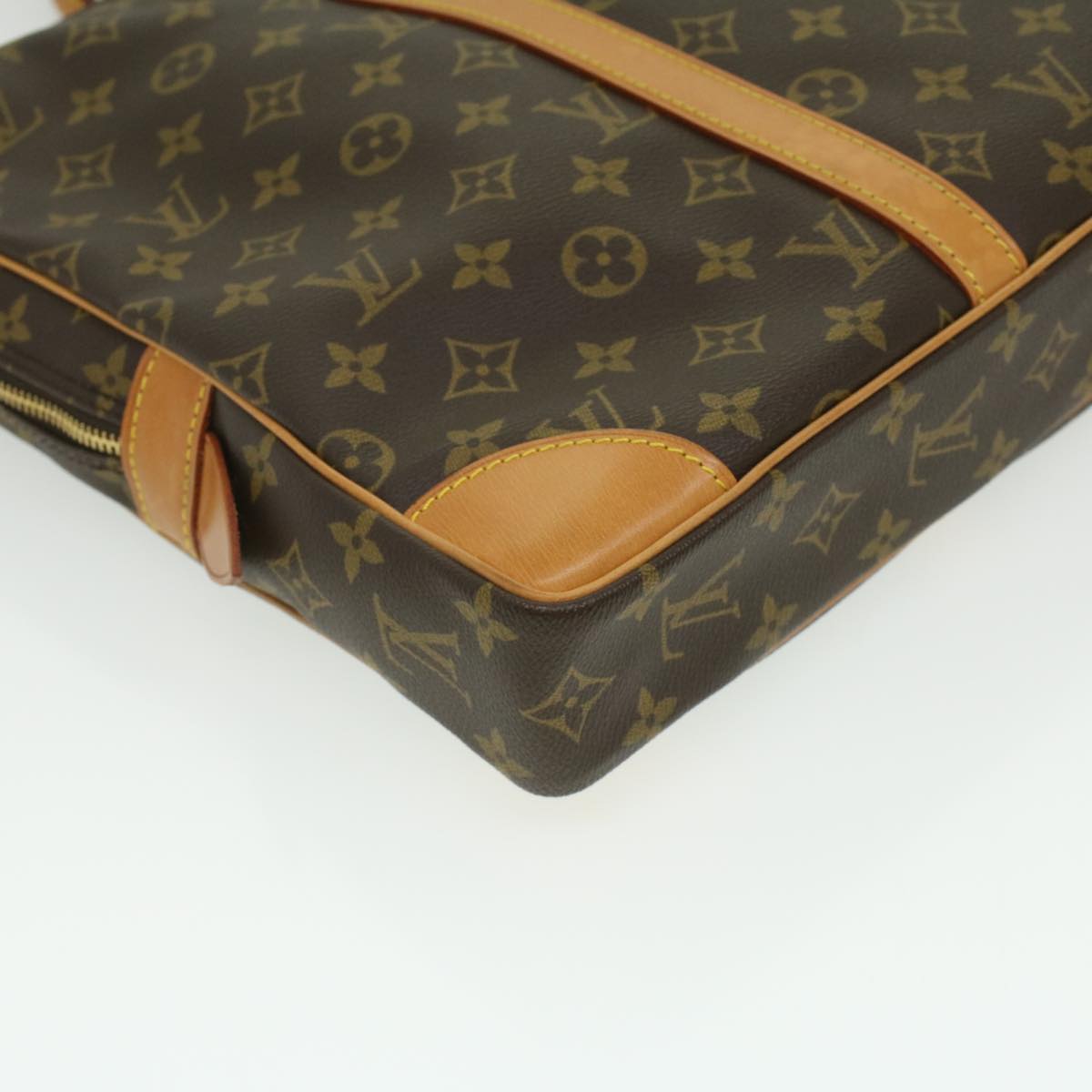 LOUIS VUITTON Monogram Porte Documents Voyage Business Bag M52005 LV Auth ro667