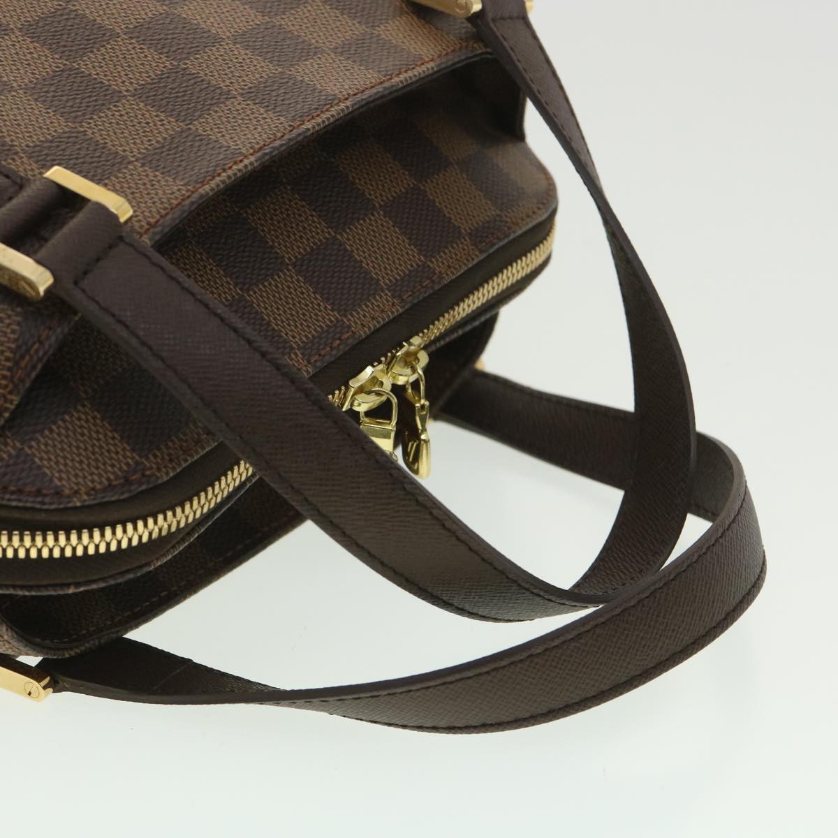 LOUIS VUITTON Damier Ebene Belem PM Hand Bag N51173 LV Auth ro690