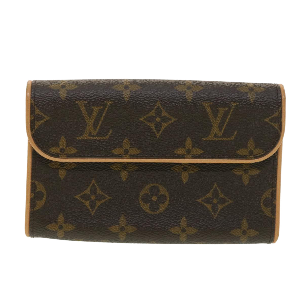 LOUIS VUITTON Monogram Pochette Florentine Waist Bag M51855 LV Auth ro697