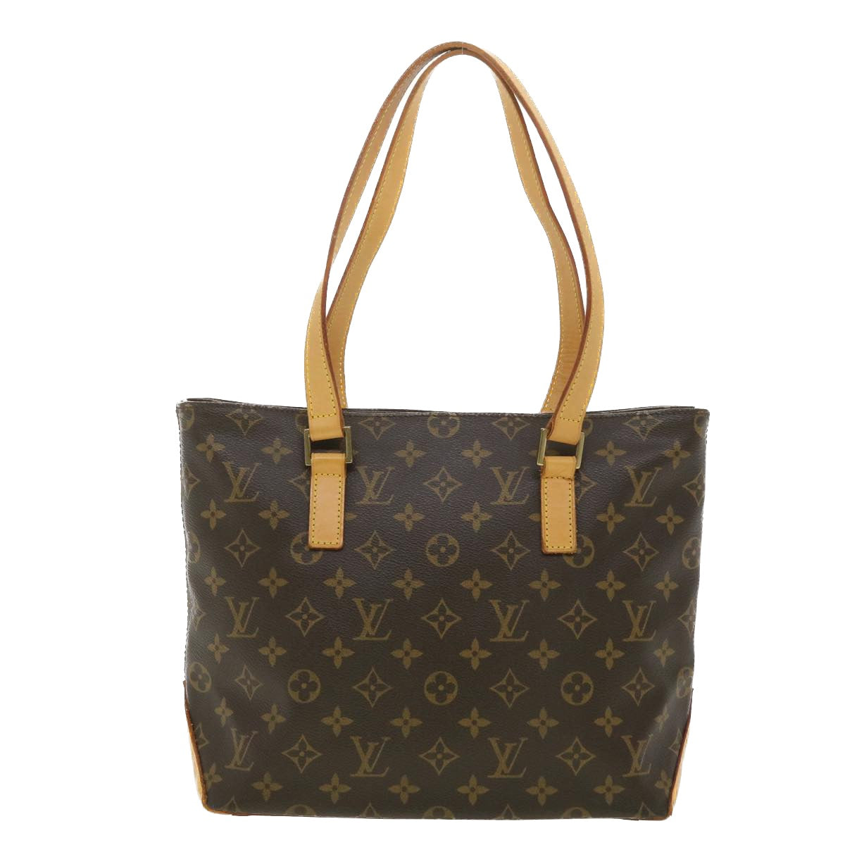 LOUIS VUITTON Monogram Cabas Piano Tote Bag M51148 LV Auth ro710 - 0