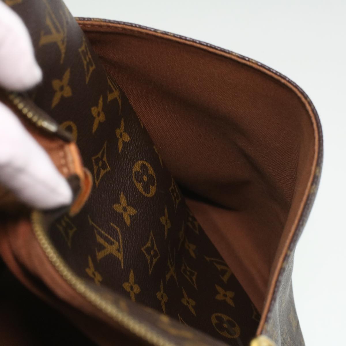 LOUIS VUITTON Monogram Totally MM Tote Bag M56689 LV Auth ro721