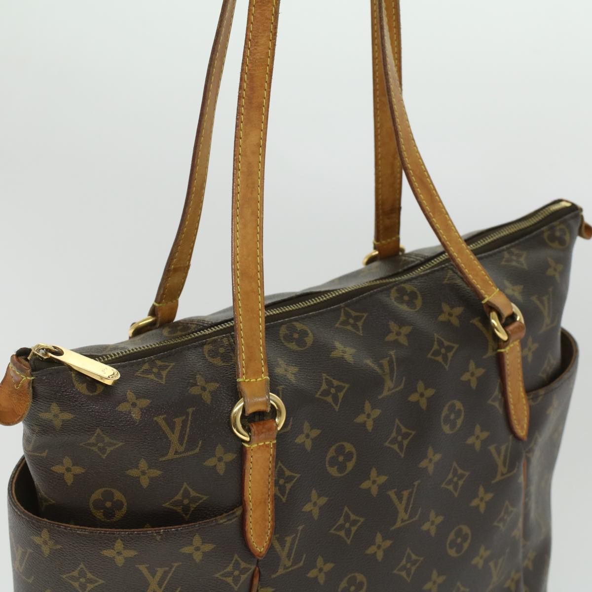 LOUIS VUITTON Monogram Totally MM Tote Bag M56689 LV Auth ro721