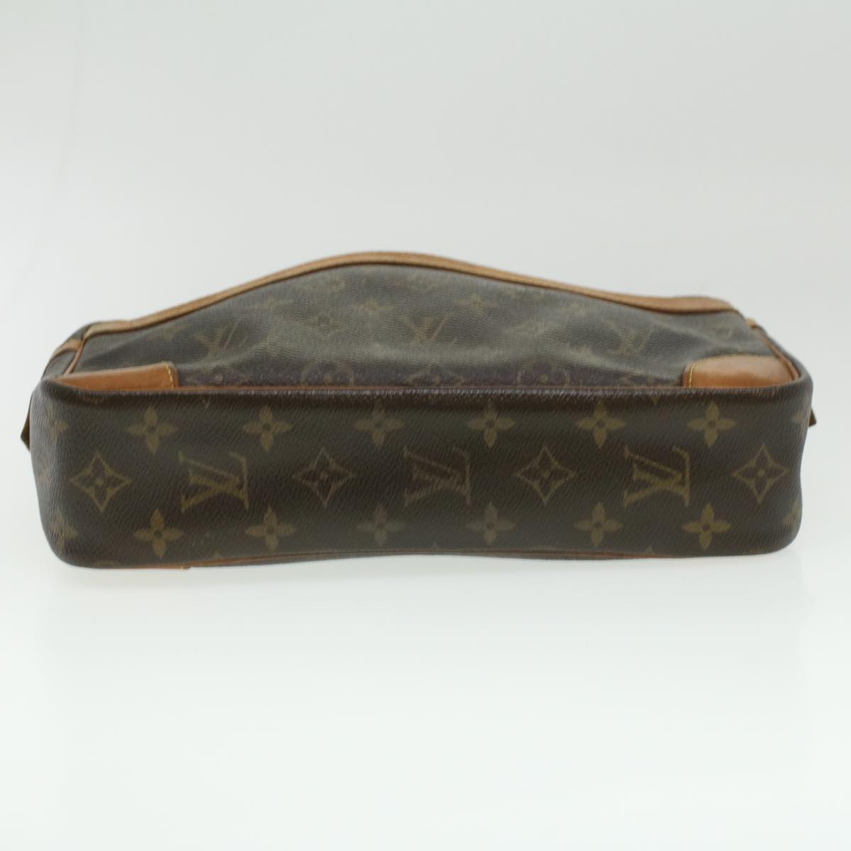 LOUIS VUITTON Monogram Compiegne 28 Clutch Bag M51845 LV Auth ro731