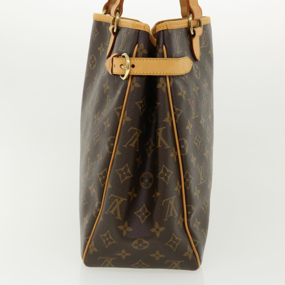 LOUIS VUITTON Monogram Batignolles Vertical Tote Bag M51153 LV Auth ro771