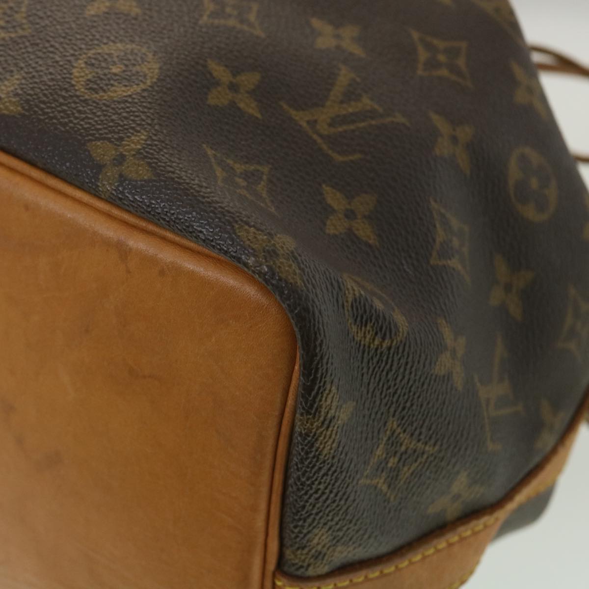 LOUIS VUITTON Monogram Petit Noe Shoulder Bag M42226 LV Auth ro798