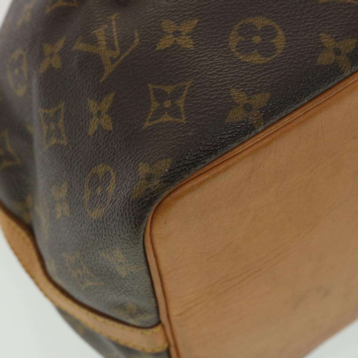 LOUIS VUITTON Monogram Petit Noe Shoulder Bag M42226 LV Auth ro798