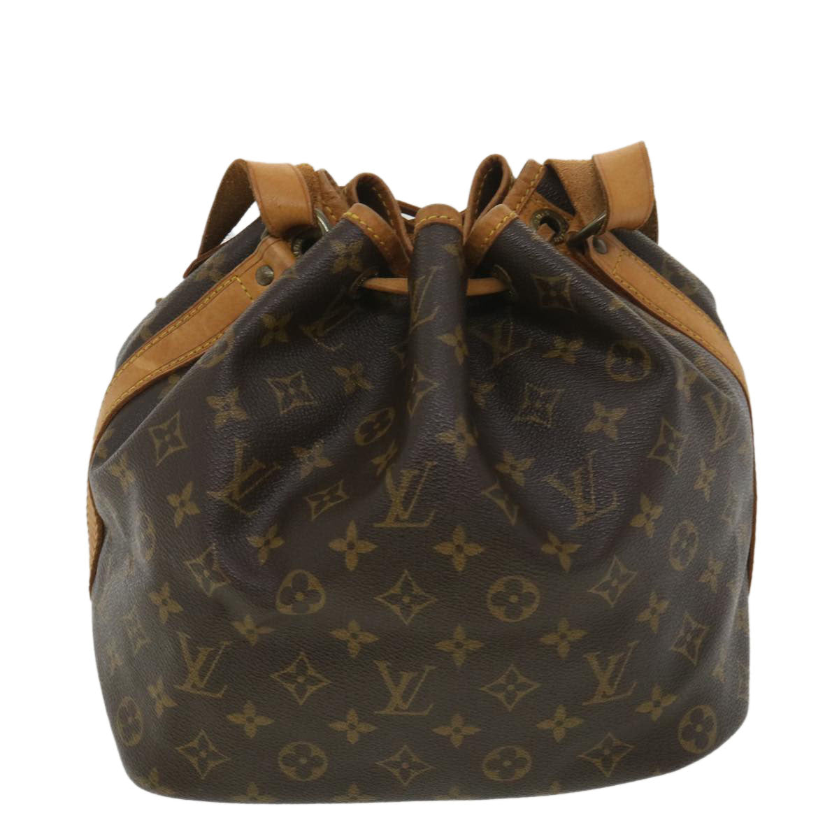 LOUIS VUITTON Monogram Petit Noe Shoulder Bag M42226 LV Auth ro798