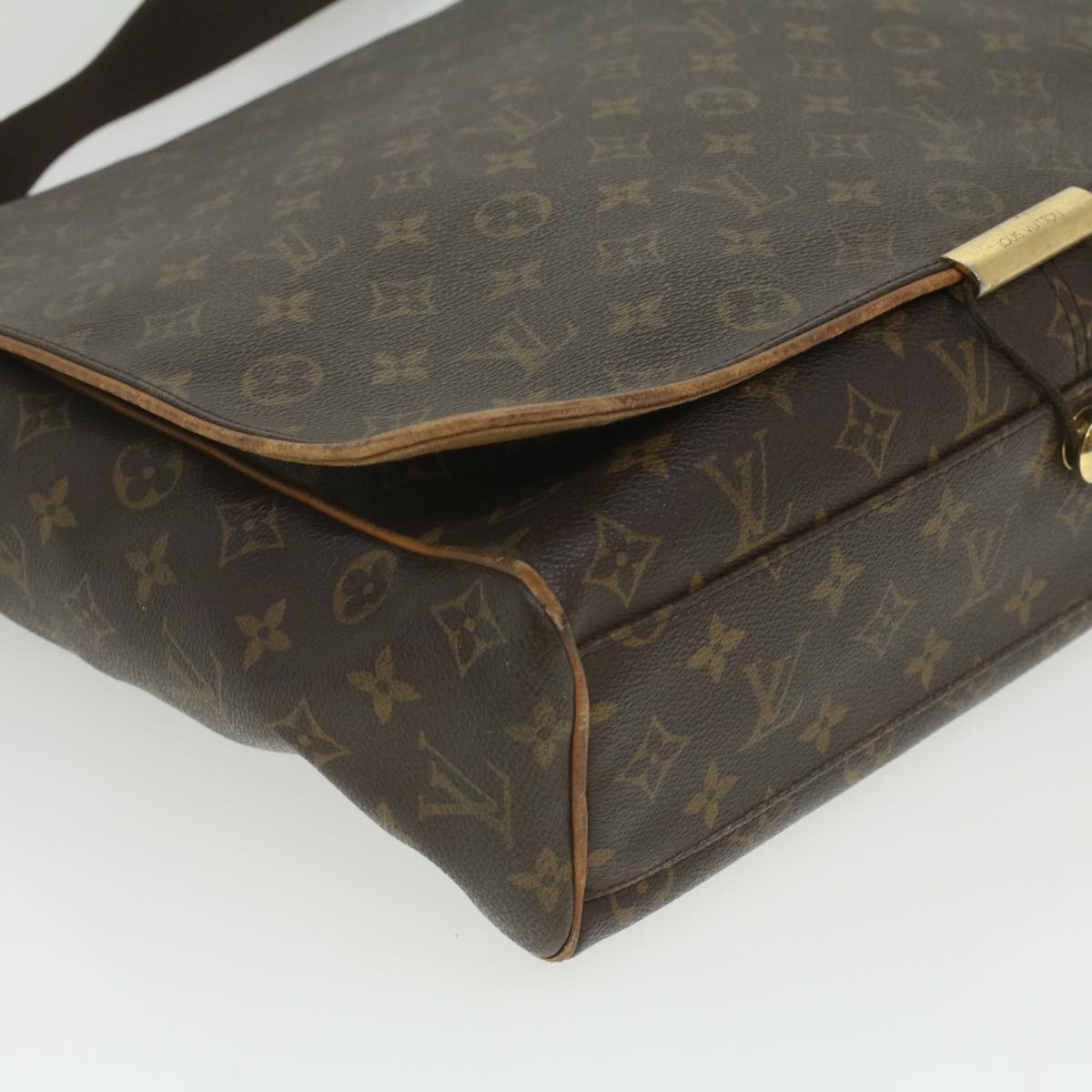 LOUIS VUITTON Monogram Abbesses Shoulder Bag M45257 LV Auth ro812