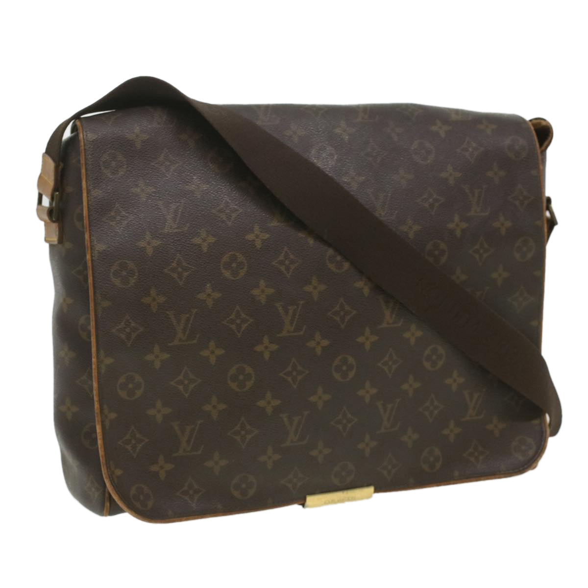 LOUIS VUITTON Monogram Abbesses Shoulder Bag M45257 LV Auth ro812