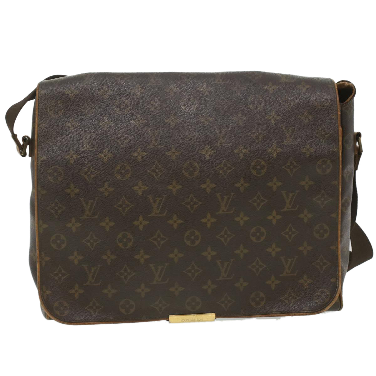 LOUIS VUITTON Monogram Abbesses Shoulder Bag M45257 LV Auth ro812