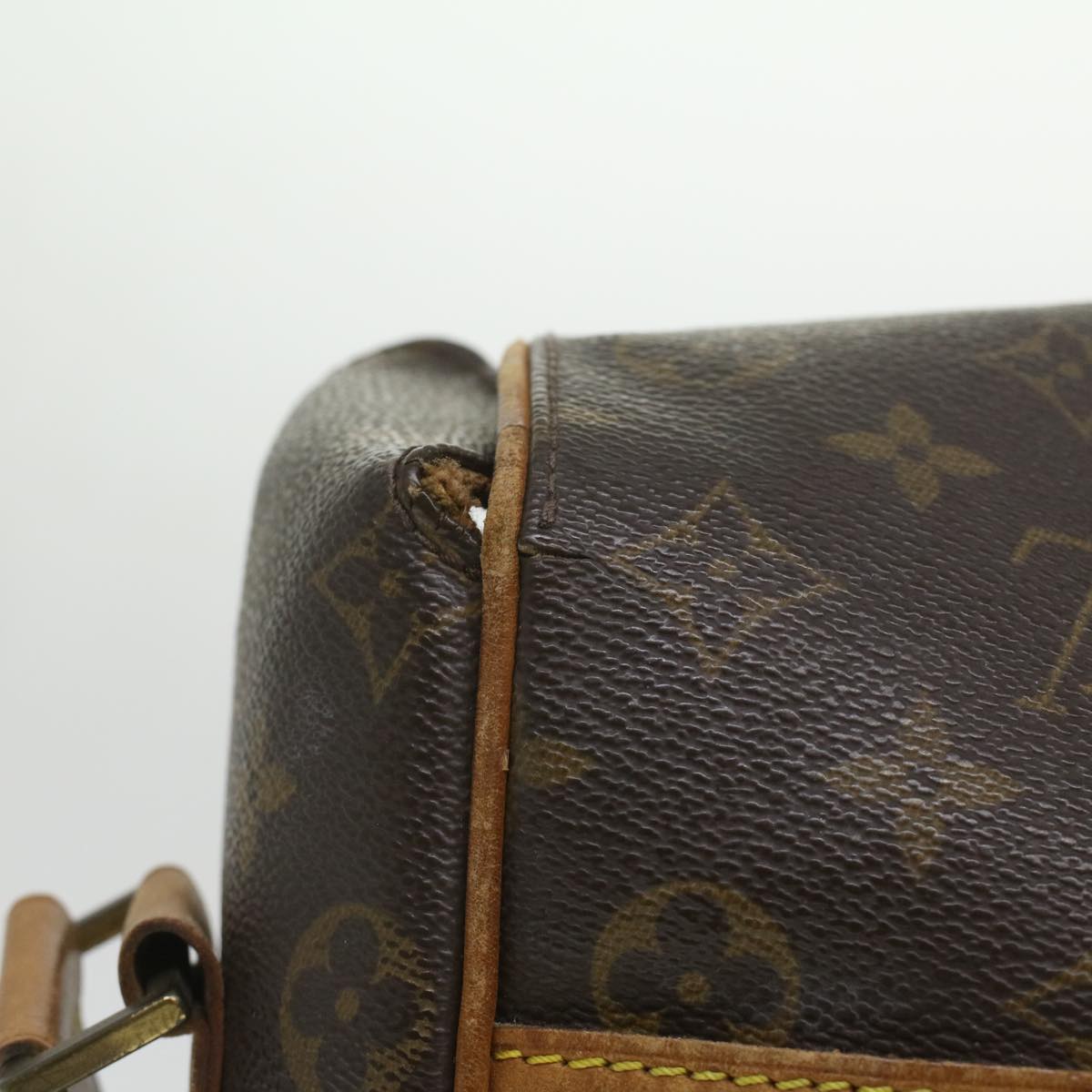 LOUIS VUITTON Monogram Abbesses Shoulder Bag M45257 LV Auth ro812