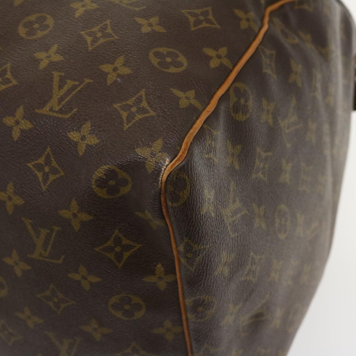 LOUIS VUITTON Monogram Keepall 60 Boston Bag Vintage M41422 LV Auth ro829