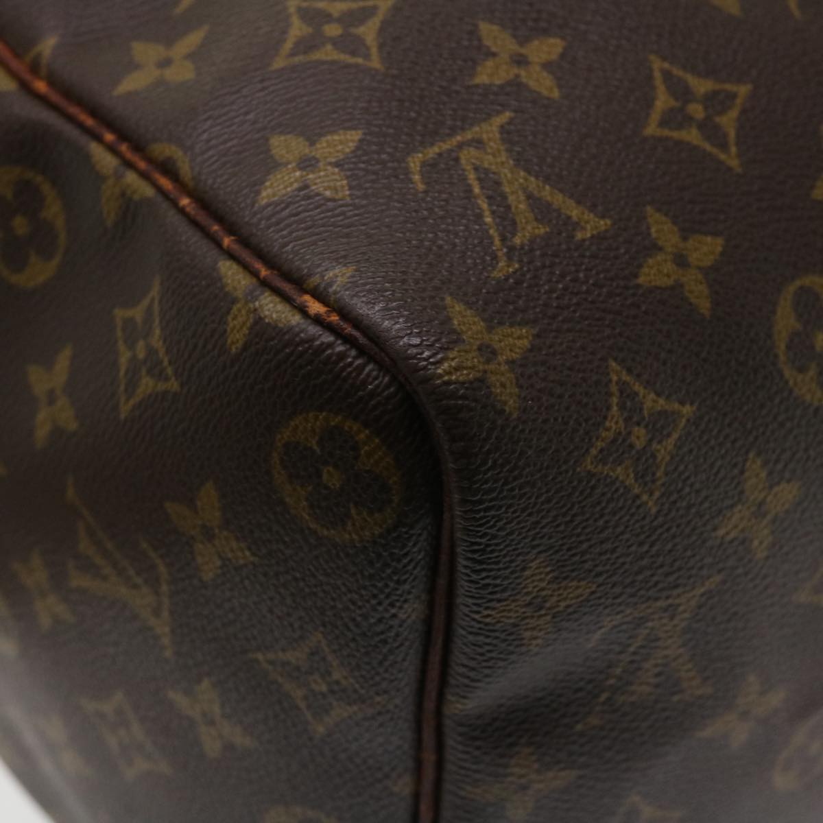 LOUIS VUITTON Monogram Keepall 45 Boston Bag M41428 LV Auth ro833