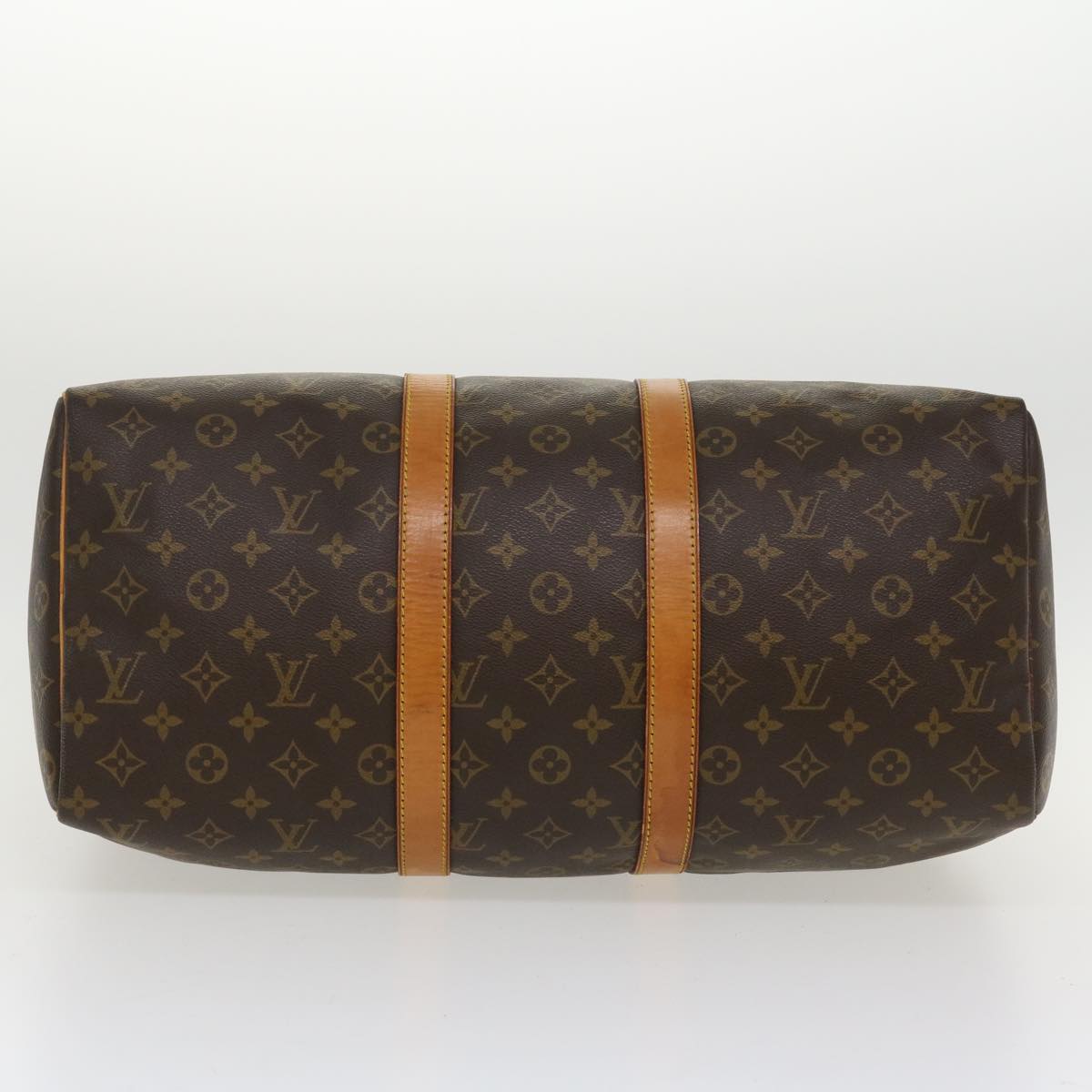 LOUIS VUITTON Monogram Keepall 45 Boston Bag M41428 LV Auth ro833