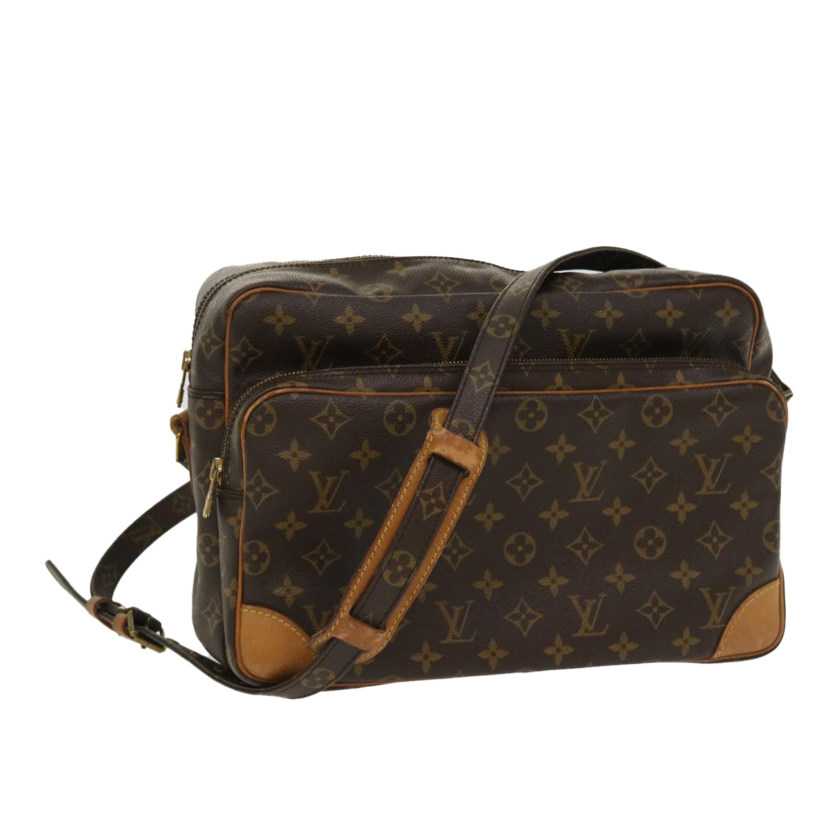 LOUIS VUITTON Monogram Nile GM Shoulder Bag M45242 LV Auth ro838